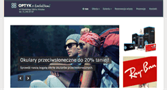 Desktop Screenshot of optykzkontaktami.pl